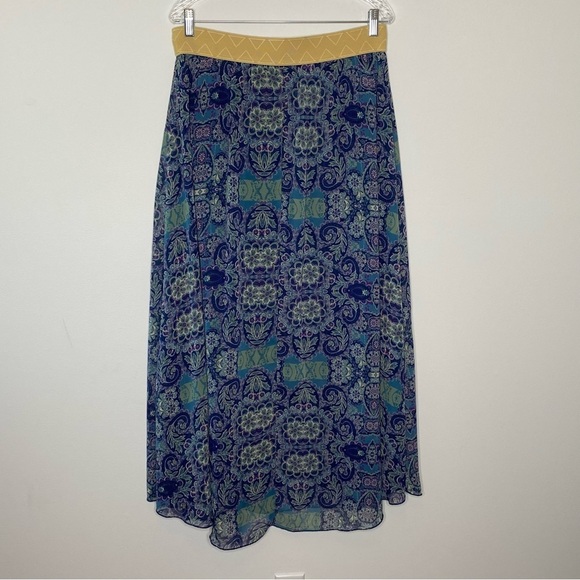 LuLaRoe Lucy Paisley Print Maxi Skirt - Picture 1 of 8